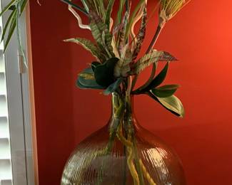 Vintage Large Hand blown Vase