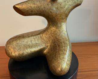Jim Hindlt Bronze Sculpture “Emerging” (signed with Certificate of Authenticity” 1/99