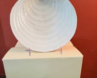 Pottery Barn Clamshell salad plate. (2 Sets of 4)