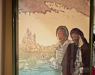 vintage poster for the 1983 Carnival of Venice,