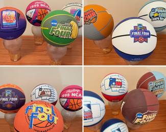 Vintage NCAA Final Four Basketballs