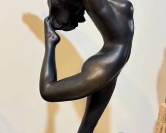 AUSTIN PROD. 1964 NUDE Sculpture BALLERINA/ Dancer