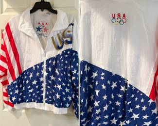 Reebok USA 1992 Olympics Barcelona windbreaker jacket
