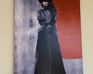 Red Sun" Western on Canvas Transfer By David DeVary