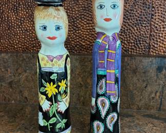 Bella Casa Susan Paley Ganz
Whimsey Vase Hand Painted
