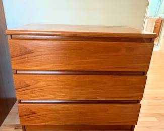 Mid century “Danish modern Teak 3 Drawer Chest