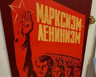 KARL MARX ENGELS LENIN
STALIN INTERNATIONALISM SOCIALISM 1976 USSR SOVIET POSTER