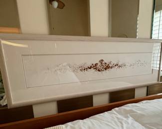 Bev Doolittle titled "When the Wind Had Wings" framed Lithograph (signed)