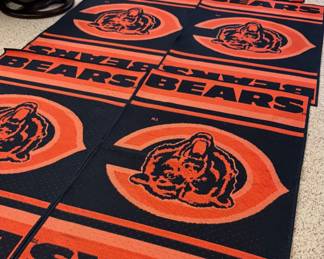 NFL Bears Throw Rugs