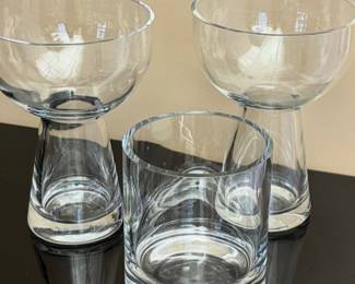 Large Vintage Crystal Bowls