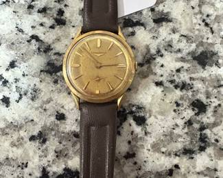 Longlines 14k gold watch