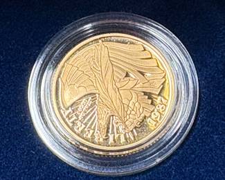 Gold coin