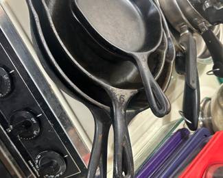 Cast iron skillets