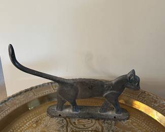 Cast iron boot scraper