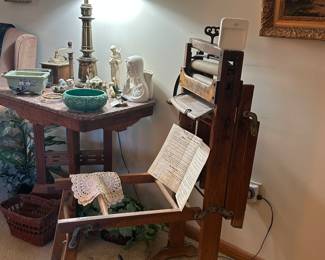 Antique washer
