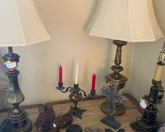 Marble top end tables