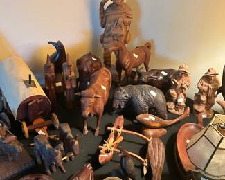 Wood carved items