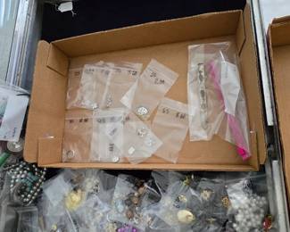 I segregated the sterling. They tend to keep the other jewelry from doing their job, and we just can't have that.
