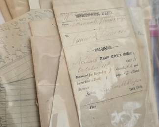 These are personal papers of a Civil War veteran.