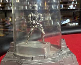 Star Wars BOBA FETT Hasbro Titanium LIMITED Series Die-Cast Metal Replica SILVER