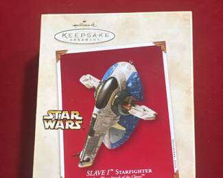 Hallmark Keepsake Ornament: Slave 1 Starfighter