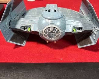 Star Wars the Power of the Force Darth Vader's Tie Fighter Kenner 1996
