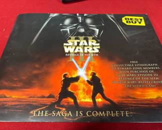 Best Buy Collectible Star Wars Lithograph