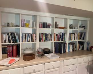 A lot of books