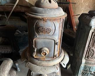 Antique parlor stove