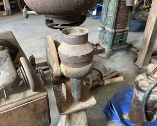 Antique cream separator