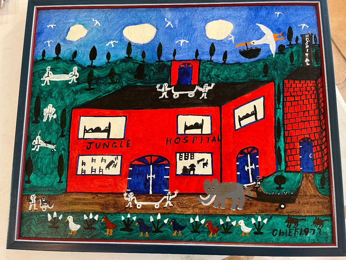 Chief Willey, folk artist from Louisiana