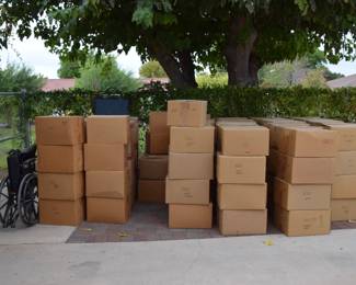 OVER TWO HUNDRED BOXES TO BE PRICED