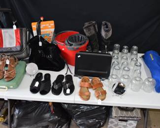 Victoria Secret bag, shoes, glasses etc