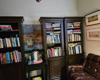 Total of 4 bookcases