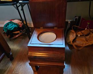 Antique toilet
