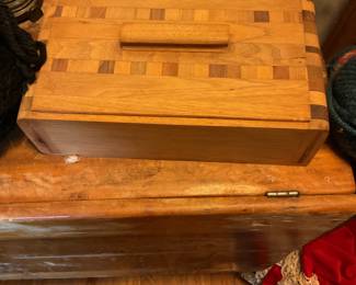 Vintage wood box