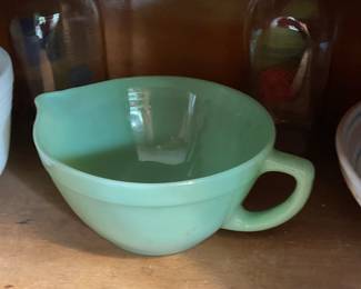 Vintage Jadeite Fire-King batter bowl