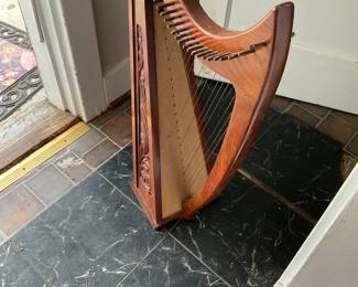 Celtic 22 string harp
