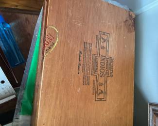 Indios cigar box
