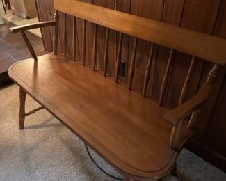 Colonial Revival bench