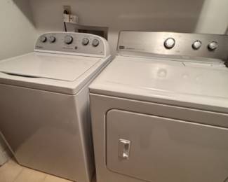 Whirlpool washer and Maytag dryer set-great condition