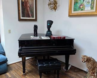 Kurzweil Mark 150 Ensemble Grand black lacquer piano