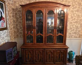 Gorgeous vintage china cabinet
