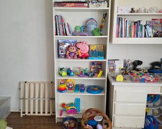 Children's toys, books, and games