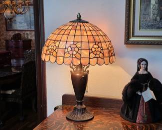 Tiffany style lamp