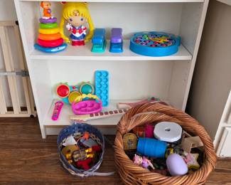 Children's toys, books, and games