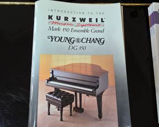 Kurzweil Mark 150 Ensemble Grand black lacquer piano