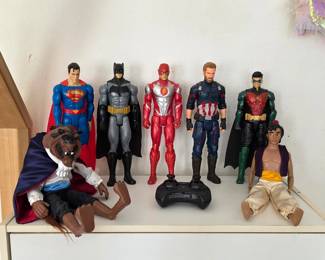 DC and Disney figures