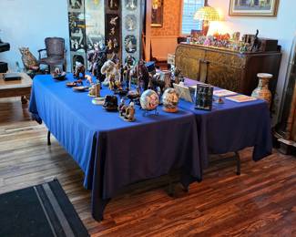 Cultural decor and collectibles from Africa, Egypt, and more