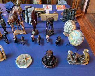 Cultural decor and collectibles from Africa, Egypt, and more